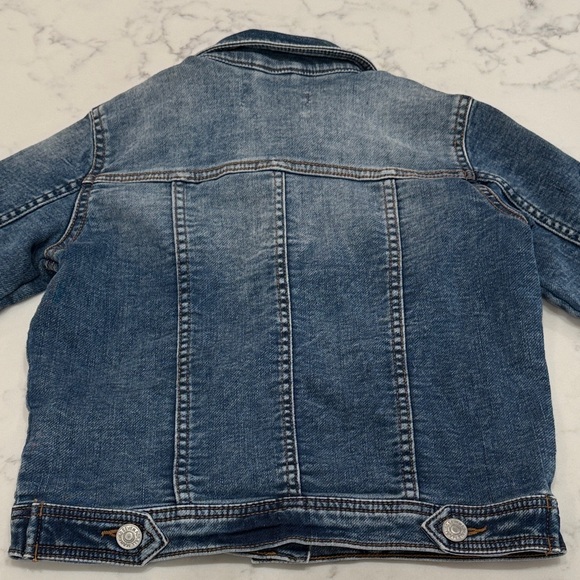7 For All Mankind Blue Kids Jean Jacket - Picture 6 of 8